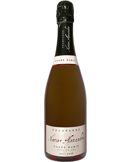 グザヴィエ・アレクサンドル　キュヴェ･ルビー プルミエクリュ ブリュット・ ロゼ NV